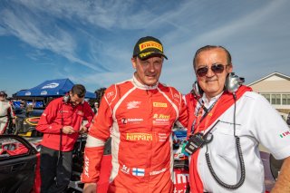 #61 Ferrari 488 GT3 of Daniel Serra and Toni Vilander, R. Ferri Motorsport, Watkins Glen World Challenge America, Watkins Glen NY
 | Regis Lefebure/SRO
                                      