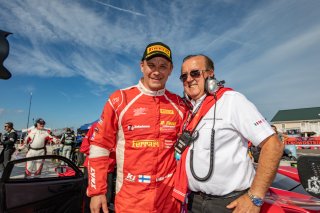 #61 Ferrari 488 GT3 of Daniel Serra and Toni Vilander, R. Ferri Motorsport, Watkins Glen World Challenge America, Watkins Glen NY
 | Regis Lefebure/SRO
                                      