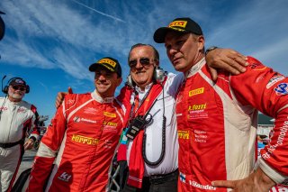 #61 Ferrari 488 GT3 of Daniel Serra and Toni Vilander, R. Ferri Motorsport, Watkins Glen World Challenge America, Watkins Glen NY
 | Regis Lefebure/SRO
                                      