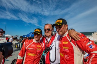 #61 Ferrari 488 GT3 of Daniel Serra and Toni Vilander, R. Ferri Motorsport, Watkins Glen World Challenge America, Watkins Glen NY
 | Regis Lefebure/SRO
                                      