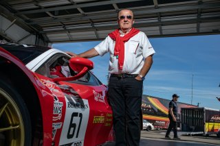 #61 Ferrari 488 GT3 of Daniel Serra and Toni Vilander, R. Ferri Motorsport, Watkins Glen World Challenge America, Watkins Glen NY
 | Regis Lefebure/SRO
                                      