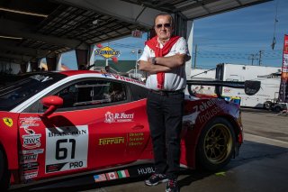 #61 Ferrari 488 GT3 of Daniel Serra and Toni Vilander, R. Ferri Motorsport, Watkins Glen World Challenge America, Watkins Glen NY
 | Regis Lefebure/SRO
                                      