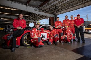 #61 Ferrari 488 GT3 of Daniel Serra and Toni Vilander, R. Ferri Motorsport, Watkins Glen World Challenge America, Watkins Glen NY
 | Regis Lefebure/SRO
                                      
