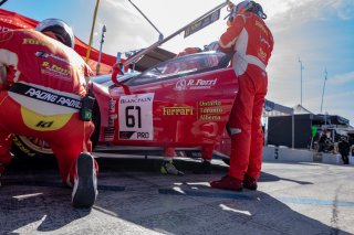 #61 Ferrari 488 GT3 of Daniel Serra and Toni Vilander, R. Ferri Motorsport, Watkins Glen World Challenge America, Watkins Glen NY
 | Regis Lefebure/SRO
                                      