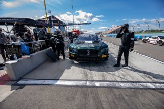 #3 Bentley Continental GT3 of Rodrigo Baptista and Maxime Soulet, K-PAX Racing, Watkins Glen World Challenge America, Watkins Glen NY
 | Regis Lefebure/SRO
                                      