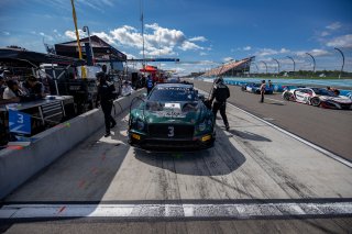 #3 Bentley Continental GT3 of Rodrigo Baptista and Maxime Soulet, K-PAX Racing, Watkins Glen World Challenge America, Watkins Glen NY
 | Regis Lefebure/SRO
                                      