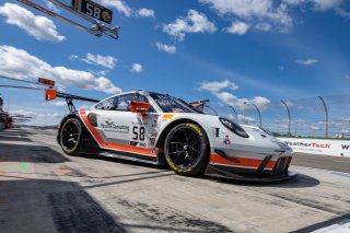 #58 Porsche 911 GT3 R (991) of Patrick Long and Scott Hargrove, Wright Motorsports, Watkins Glen World Challenge America, Watkins Glen NY
 | Regis Lefebure/SRO
                                      