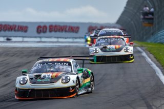 #24 Porsche 911 GT3 R (991) of Wolf Henzler and Marco Holzer, Alegra Motorsports, Watkins Glen World Challenge America, Watkins Glen NY
 | Regis Lefebure/SRO
                                      