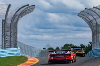#61 Ferrari 488 GT3 of Daniel Serra and Toni Vilander, R. Ferri Motorsport, Watkins Glen World Challenge America, Watkins Glen NY
 | Regis Lefebure/SRO
                                      