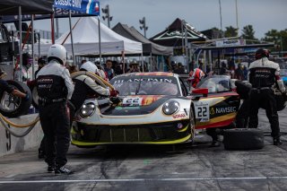 #22 Porsche 911 GT3 R (991) of Billy Johnson and Daniel Morad, Alegra Motorsports, Watkins Glen World Challenge America, Watkins Glen NY
 | Regis Lefebure/SRO
                                      