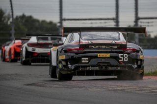 #58 Porsche 911 GT3 R (991) of Patrick Long and Scott Hargrove, Wright Motorsports, Watkins Glen World Challenge America, Watkins Glen NY
 | Brian Cleary/SRO
  