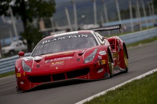 #61 Ferrari 488 GT3 of Daniel Serra and Toni Vilander, R. Ferri Motorsport, Watkins Glen World Challenge America, Watkins Glen NY
 | Brian Cleary/SRO
  