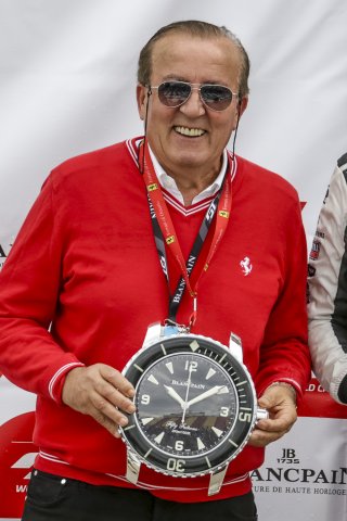 #61 Ferrari 488 GT3 of Daniel Serra and Toni Vilander, R. Ferri Motorsport, Watkins Glen World Challenge America, Watkins Glen NY
 | Brian Cleary/SRO
  