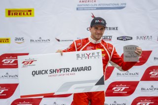 #61 Ferrari 488 GT3 of Daniel Serra and Toni Vilander, R. Ferri Motorsport, Watkins Glen World Challenge America, Watkins Glen NY
 | Brian Cleary/SRO
  