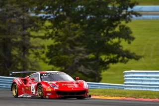 #61 Ferrari 488 GT3 of Daniel Serra and Toni Vilander with R. Ferri Motorsport

Watkins Glen World Challenge America , Watkins Glen NY

 | Gavin Baker/SRO
