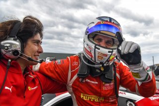 #61 Ferrari 488 GT3 of Daniel Serra and Toni Vilander with R. Ferri Motorsport

Watkins Glen World Challenge America , Watkins Glen NY

 | Gavin Baker/SRO
