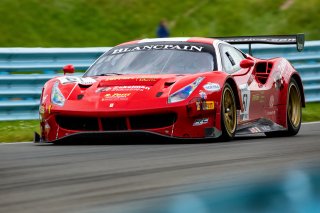 #61 Ferrari 488 GT3 of Daniel Serra and Toni Vilander, R. Ferri Motorsport, Watkins Glen World Challenge America, Watkins Glen NY | SRO Motorsports Group