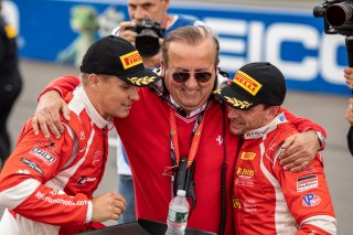 #61 Ferrari 488 GT3 of Daniel Serra and Toni Vilander, R. Ferri Motorsport, Watkins Glen World Challenge America, Watkins Glen NY | SRO Motorsports Group