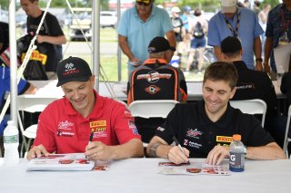 #61 Ferrari 488 GT3 of Daniel Serra and Toni Vilander with R. Ferri Motorsport

Watkins Glen World Challenge America , Watkins Glen NY

 | Gavin Baker/SRO
