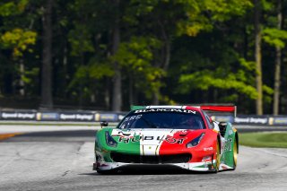 #7 Ferrari 488 GT3 of Martin Fuentes and Mark Issa with Squadra Corse Garage Italia

Road America World Challenge America , Elkhart Lake WI | Gavin Baker/SRO
