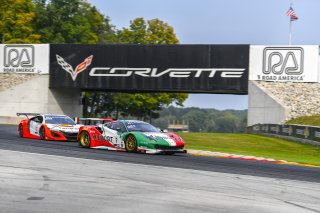 #7 Ferrari 488 GT3 of Martin Fuentes and Mark Issa with Squadra Corse Garage Italia

Road America World Challenge America , Elkhart Lake WI | Gavin Baker/SRO
