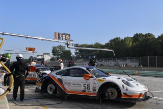 #58 Porsche 911 GT3 R (991) of Patrick Long and Scott Hargrove with Wright Motorsports

Road America World Challenge America , Elkhart Lake WI | Gavin Baker/SRO
