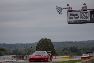 #61 Ferrari 488 GT3, Daniel Serra, Toni Vilander, R. Ferri Motorsport, SRO GT World Challenge America, Road America, September 2019.
 | Brian Cleary/SRO