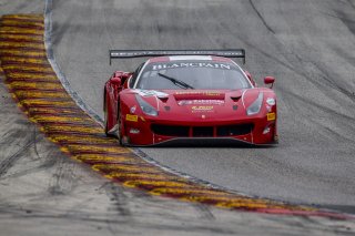 #61 Ferrari 488 GT3, Daniel Serra, Toni Vilander, R. Ferri Motorsport, SRO GT World Challenge America, Road America, September 2019.
 | Brian Cleary/SRO