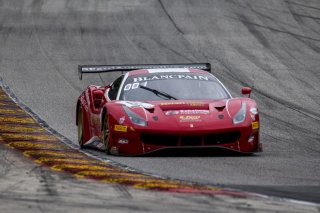 #61 Ferrari 488 GT3, Daniel Serra, Toni Vilander, R. Ferri Motorsport, SRO GT World Challenge America, Road America, September 2019.
 | Brian Cleary/SRO