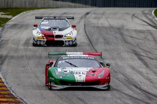 #7 Ferrari 488 GT3, Mark Issa, Martin Fuentes, Squadra Corse, SRO GT World Challenge America, Road America, September 2019.
 | Brian Cleary/SRO