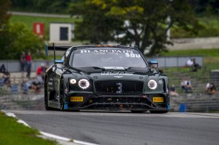 #3 Bentley Continental GT3, Rodrigo Baptista, Maxime Soulet, K-PAX Racing, SRO GT World Challenge America, Road America, September 2019.
 | Brian Cleary/SRO