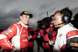 #61 Ferrari 488 GT3, Daniel Serra, Toni Vilander, R. Ferri Motorsport, SRO GT World Challenge America, Road America, September 2019.
 | Brian Cleary/SRO