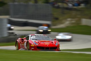 #61 Ferrari 488 GT3 of Daniel Serra and Toni Vilander with R. Ferri Motorsport

Road America World Challenge America , Elkhart Lake WI | Gavin Baker/SRO

