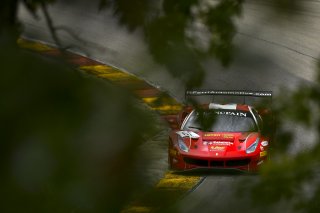 #61 Ferrari 488 GT3 of Daniel Serra and Toni Vilander with R. Ferri Motorsport

Road America World Challenge America , Elkhart Lake WI | Gavin Baker/SRO

