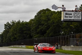 #61 Ferrari 488 GT3 of Daniel Serra and Toni Vilander with R. Ferri Motorsport

Road America World Challenge America , Elkhart Lake WI | Gavin Baker/SRO
