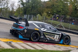 #3 Bentley Continental GT3, Rodrigo Baptista, Maxime Soulet, K-PAX Racing, SRO GT World Challenge America, Road America, September 2019. | Brian Cleary/SRO Motorsports Group