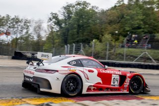 #04 Mercedes AMG GT3, George Kurtz, Colin Braun, DXDT Racing, SRO GT World Challenge America, Road America, September 2019. | Brian Cleary/SRO Motorsports Group