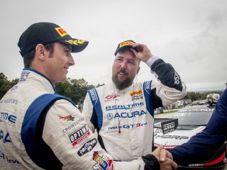 #43 Acura NSX, Mike Hedlund, Dane Cameron, RealTime Racing, SRO GT World Challenge America, Road America, September 2019. | Brian Cleary/SRO Motorsports Group
