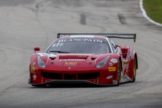 #61 Ferrari 488 GT3, Daniel Serra, Toni Vilander, R. Ferri Motorsport, SRO GT World Challenge America, Road America, September 2019. | Brian Cleary/SRO Motorsports Group