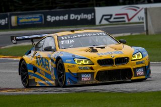 #96 BMW F13 M6 GT3, Naoto Takeda, Takuya Shirasaka, Turner MotorsportSRO GT World Challenge America, Road America, September 2019. | Brian Cleary/SRO Motorsports Group