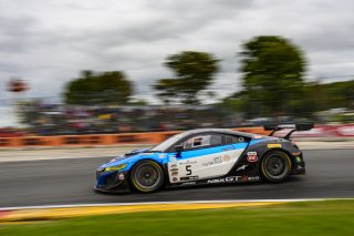 #5 Acura NSX, Till Bechtolsheimer, Trent Hindman, Gradient Racing, SRO Blancpain GT World Challenge America, Road America, September 2019.
 | Bob Chapman/SRO                    