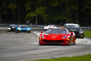 #61 Ferrari 488 GT3 of Daniel Serra and Toni Vilander with R. Ferri Motorsport

Road America World Challenge America , Elkhart Lake WI | Gavin Baker/SRO
