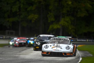 #91 Porsche 911 GT3 R (991) of Anthony Imperato and Matt Campbell with Wright Motorsports

Road America World Challenge America , Elkhart Lake WI | Gavin Baker/SRO
