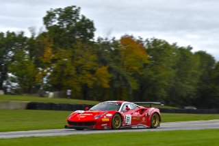 #61 Ferrari 488 GT3 of Daniel Serra and Toni Vilander with R. Ferri Motorsport

Road America World Challenge America , Elkhart Lake WI | Gavin Baker/SRO
