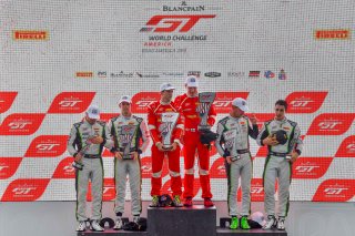 #61 Ferrari 488 GT3 of Daniel Serra and Toni Vilander with R. Ferri Motorsport

Alvaro Parente and Andy Soucek

Rodrigo Baptista  and Maxime Soulet

Road America World Challenge America , Elkhart Lake WI | Gavin Baker/SRO
