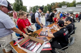 Autograph session, SRO GT World Challenge America, Road America, September 2019.
 | Brian Cleary/SRO