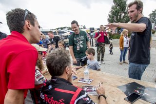 Autograph session, SRO GT World Challenge America, Road America, September 2019.
 | Brian Cleary/SRO