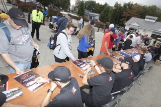 Autograph session, SRO GT World Challenge America, Road America, September 2019.
 | Brian Cleary/SRO