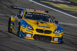 #96 BMW F13 M6 GT3, Naoto Takeda, Takuya Shirasaka, Turner MotorsportBlancpain GT World Challenge  America, Las Vegas, October 2019.
 | Brian Cleary/SRO