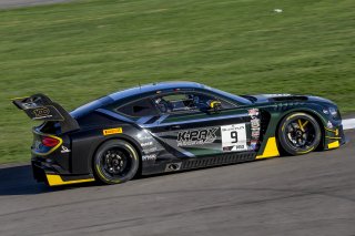 #9 Bentley Continental GT3, Andy Soucek, Alvaro Parente, K-Pax Racing, Blancpain GT World Challenge  America, Las Vegas, October 2019.
 | Brian Cleary/SRO